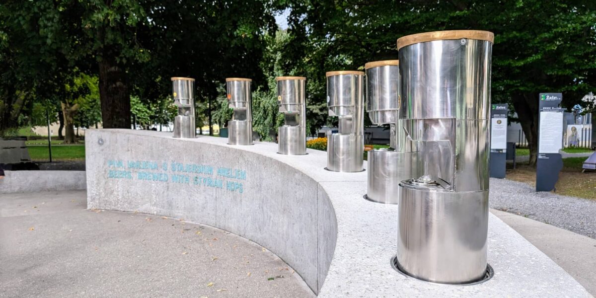Bierbrunnen Žalec Park