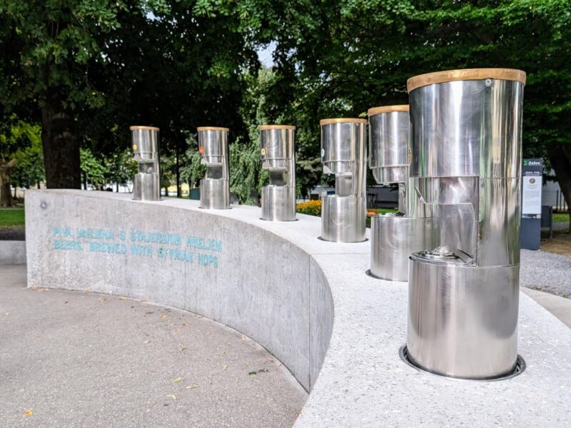 Bierbrunnen Žalec Park