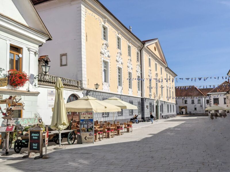 historisches Zentrum von Radovljica