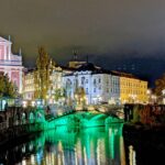 Stadtzentrum von Ljubljana