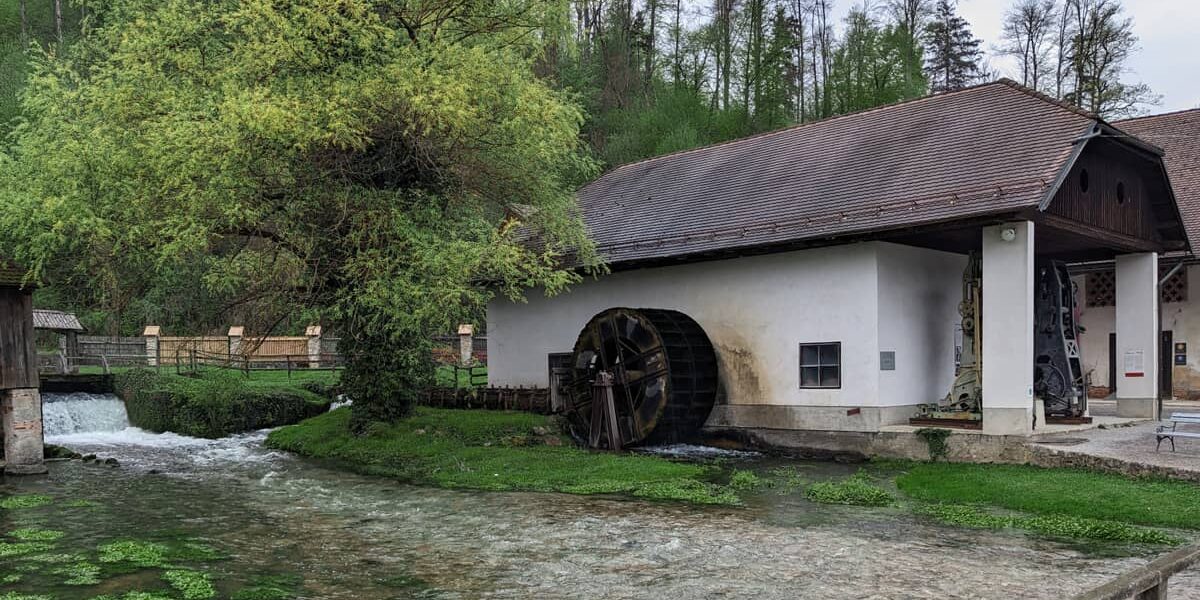 Wassermühle im TMS Museum