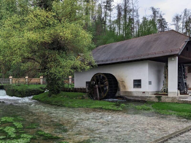 Wassermühle im TMS Museum
