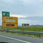 Autobahnausfahrt Slowenien