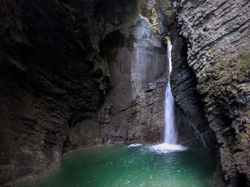 Kozjak Wasserfall
