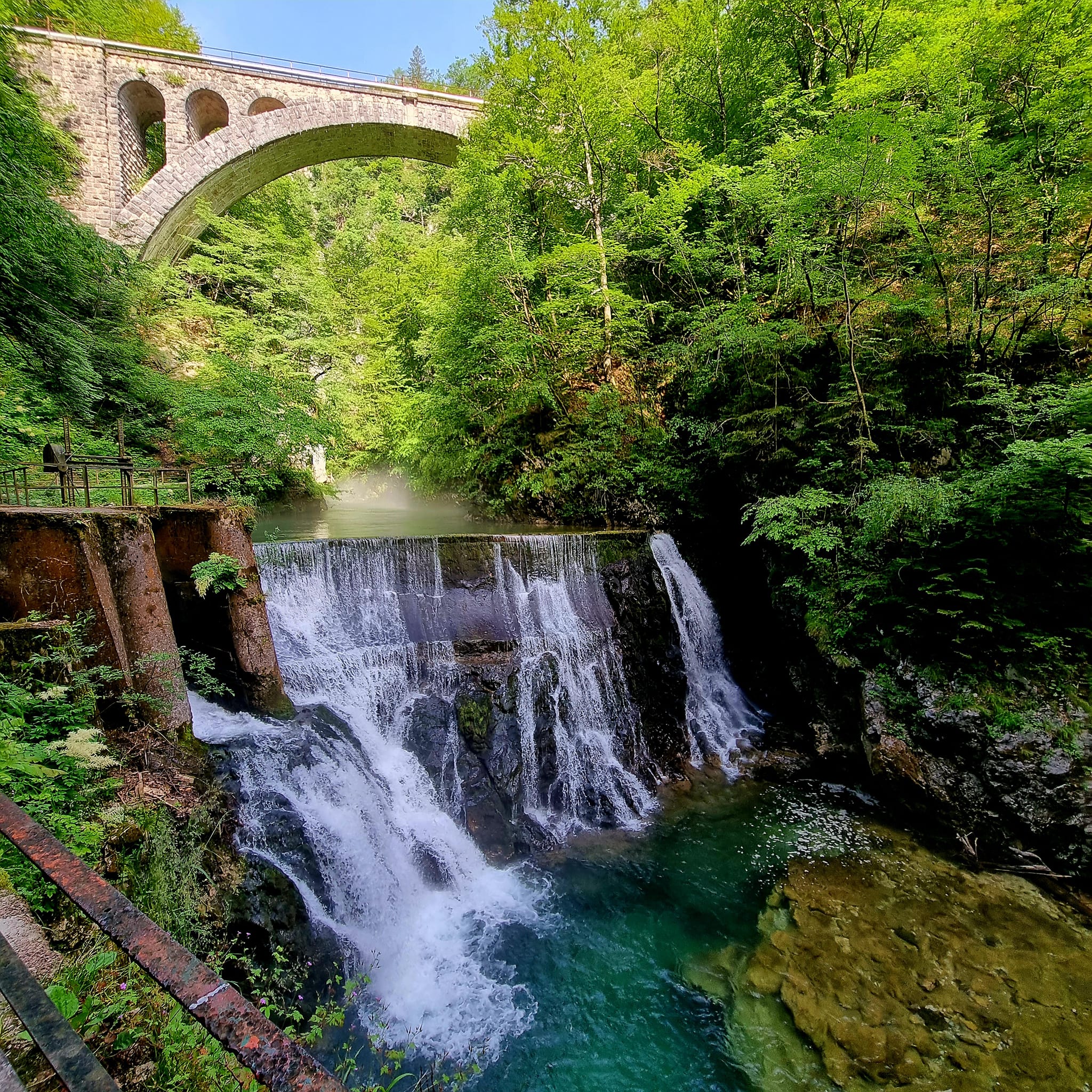 Waterval in Vintgarkloof